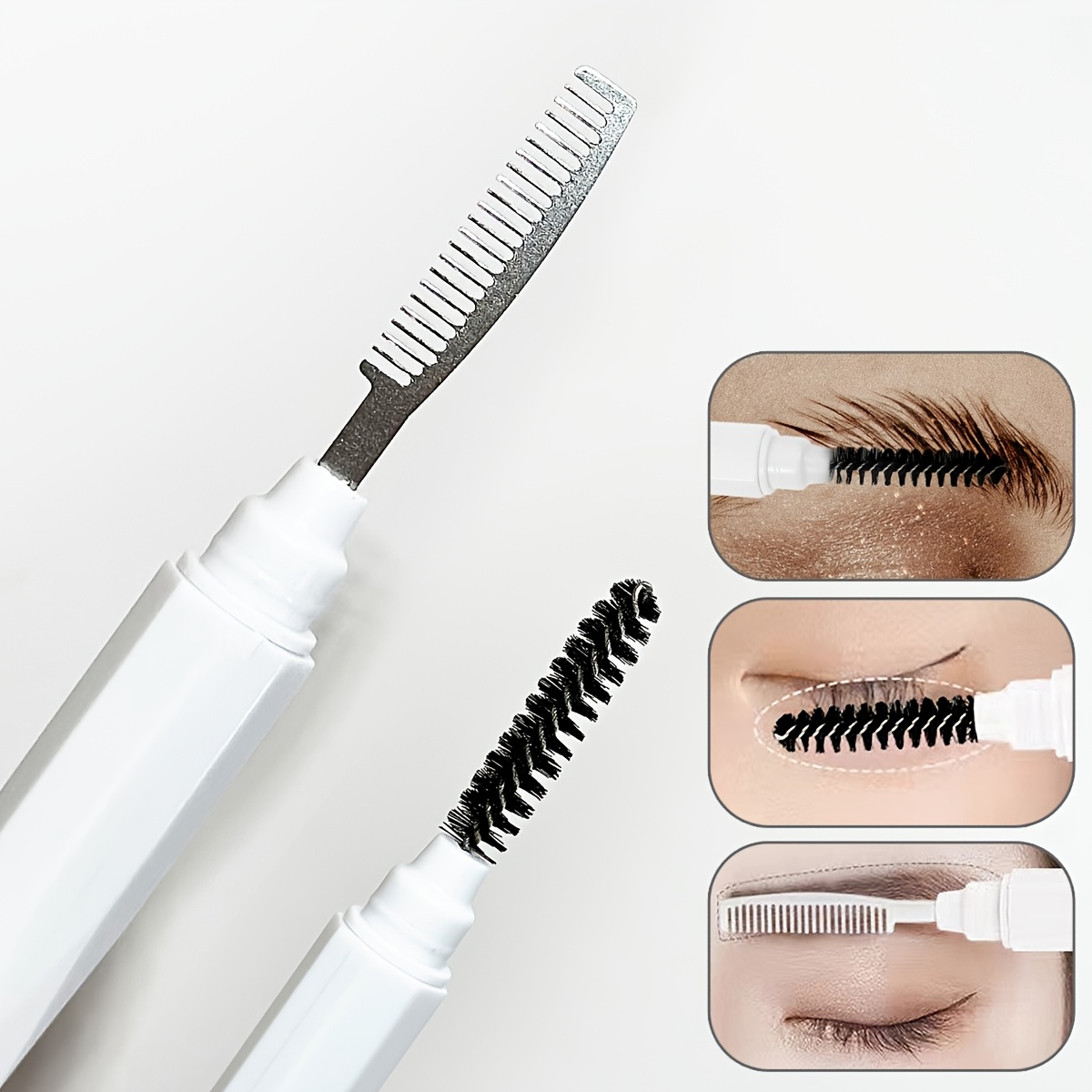 Beauty And Makeup Quotes - Double Headed Eyebrow And Eyelash Comb