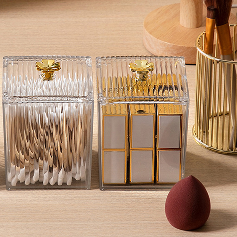 Storage Organizer Bathroom Jar - đánh giá và giá Beauty Makeup Blender