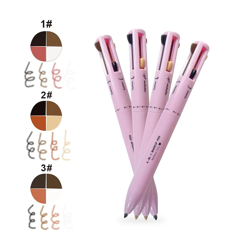 4 In 1 Eyebrow Pencil Lip Line - đánh giá và giá Eyebrow Pomade Pencil