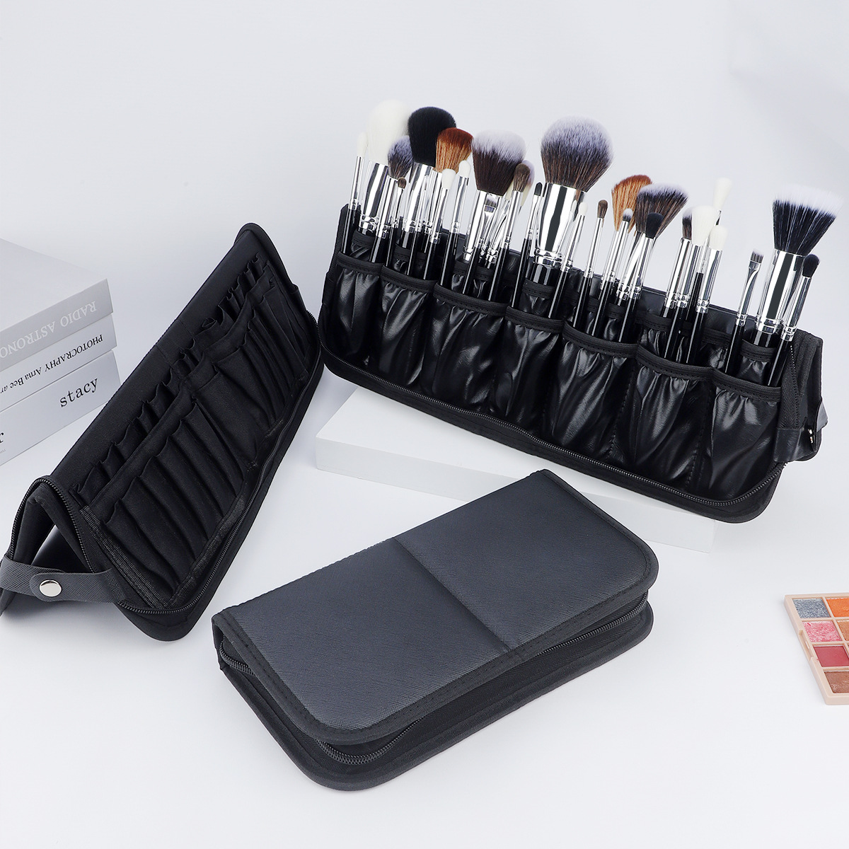 Large Black Foldable Makeup Ba - đánh giá và giá Beauty And Makeup Quotes