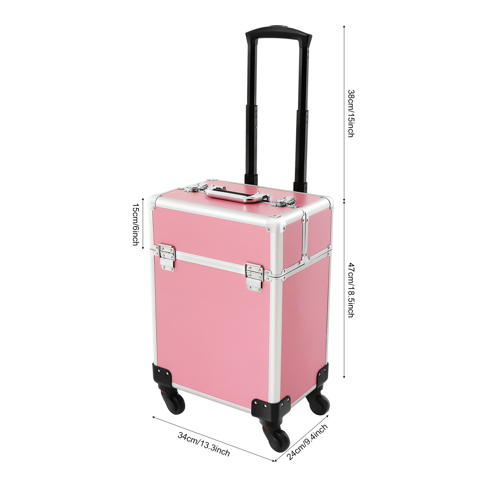 Rolling Makeup Train Case Cosm - đánh giá và giá Beauty No Makeup