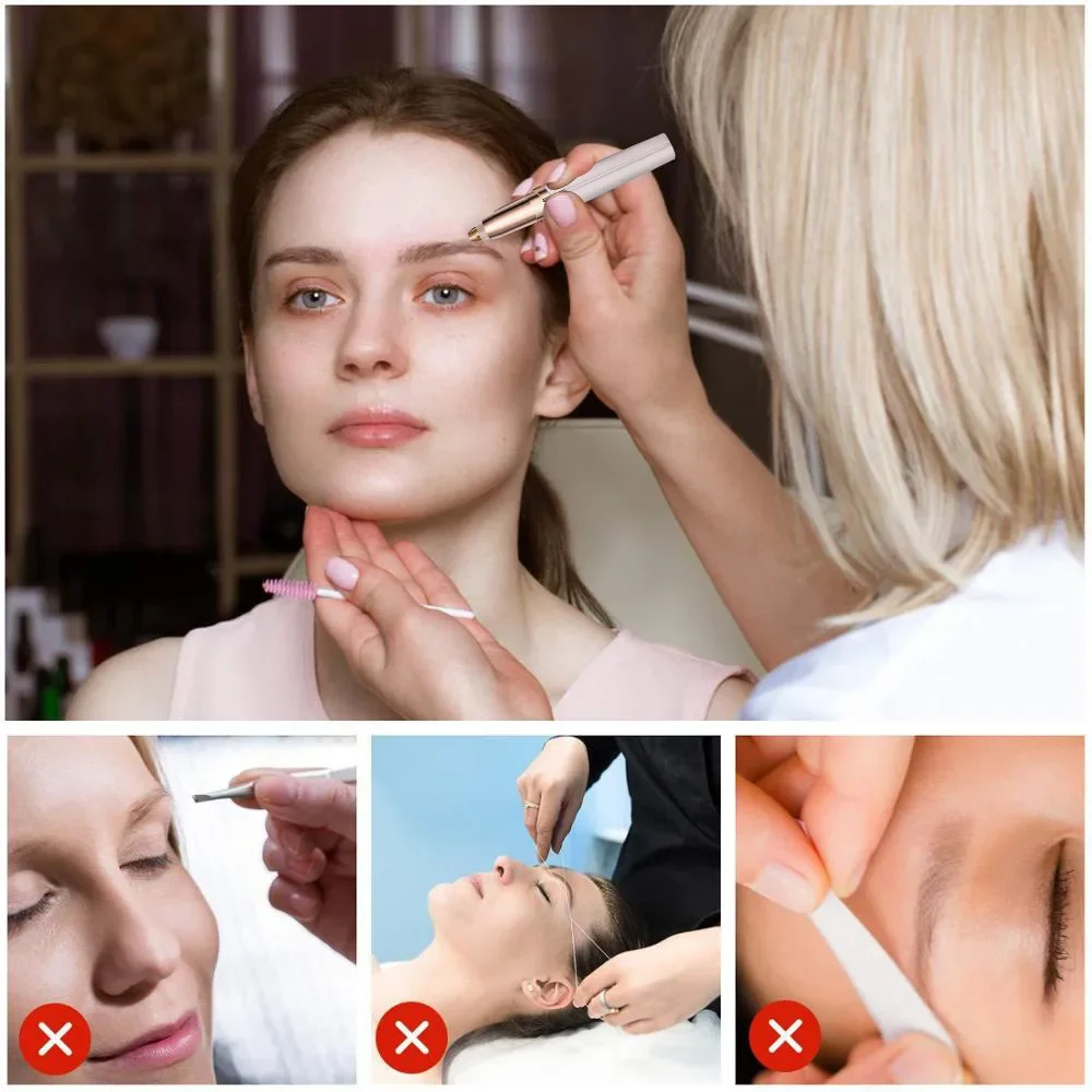 Electric Eyebrow Trimmer Eye B - đánh giá và giá Eyebrow Pomade Pencil