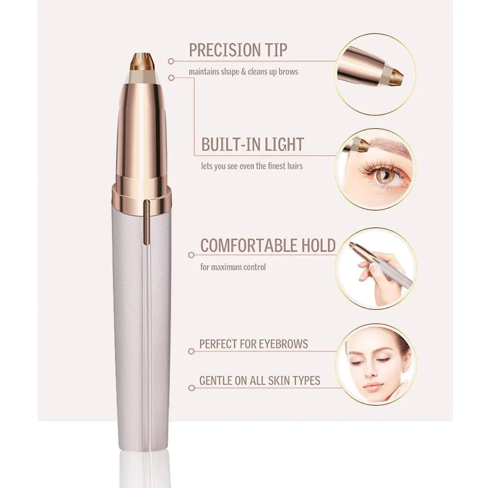 Electric Eyebrow Trimmer Eye B - đánh giá và giá Eyebrow Pomade Pencil