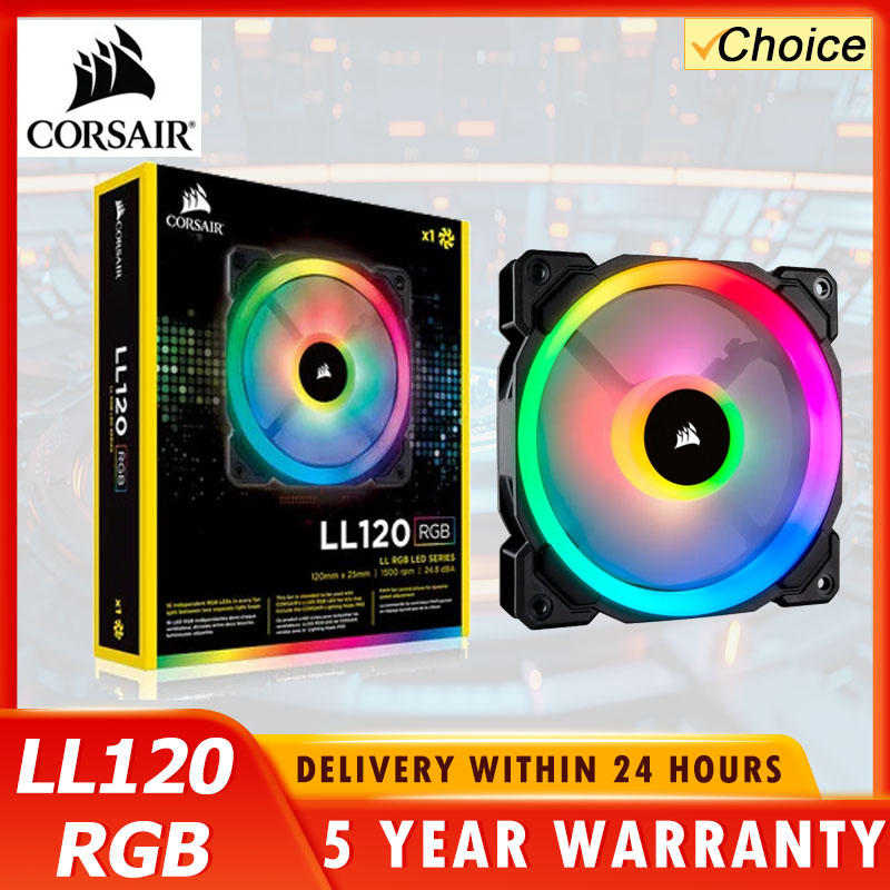 CORSAIR LL120 RGB 120mm Dual L - đánh giá và giá Led Ring Light