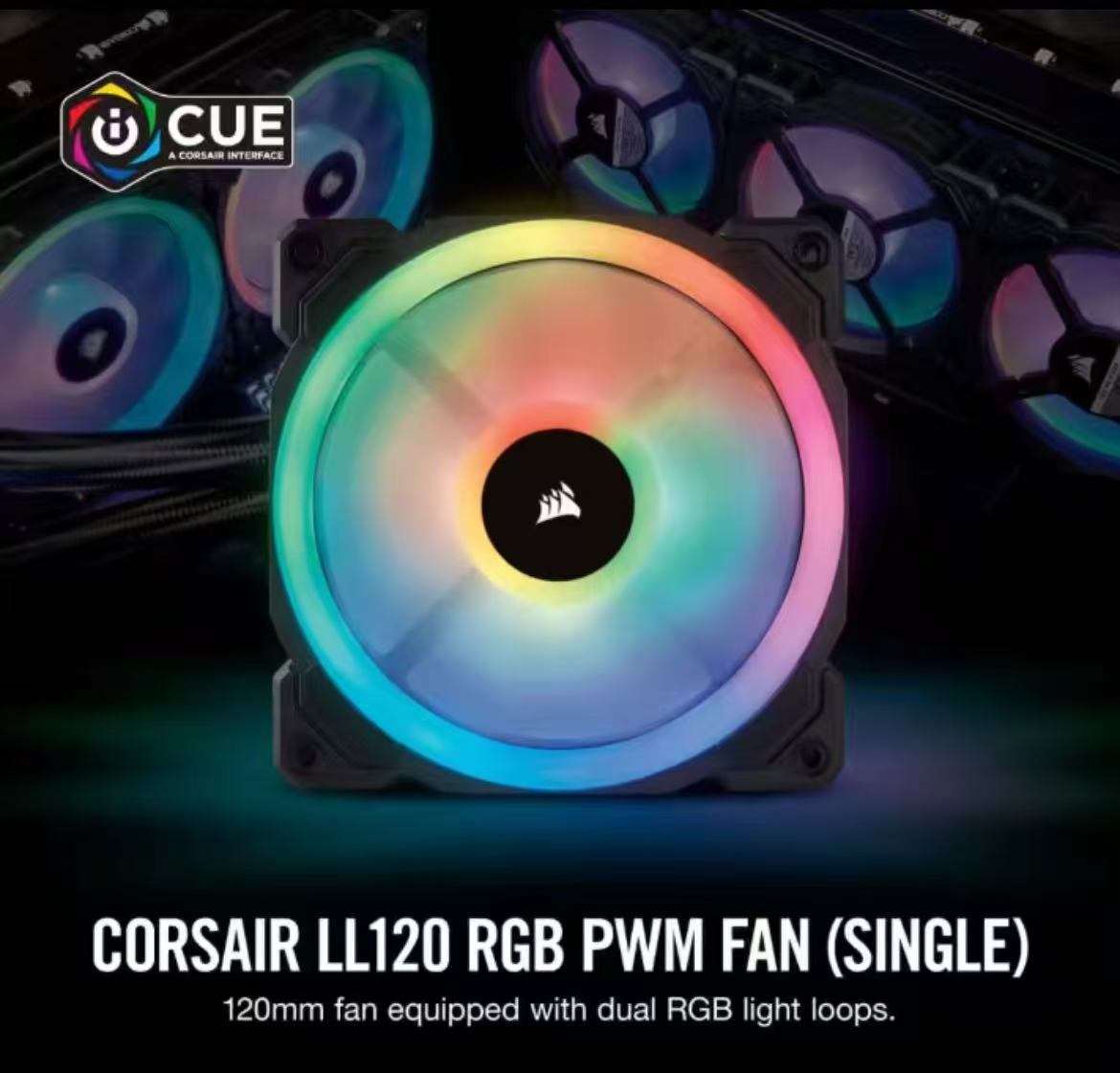 CORSAIR LL120 RGB 120mm Dual L - đánh giá và giá Led Ring Light