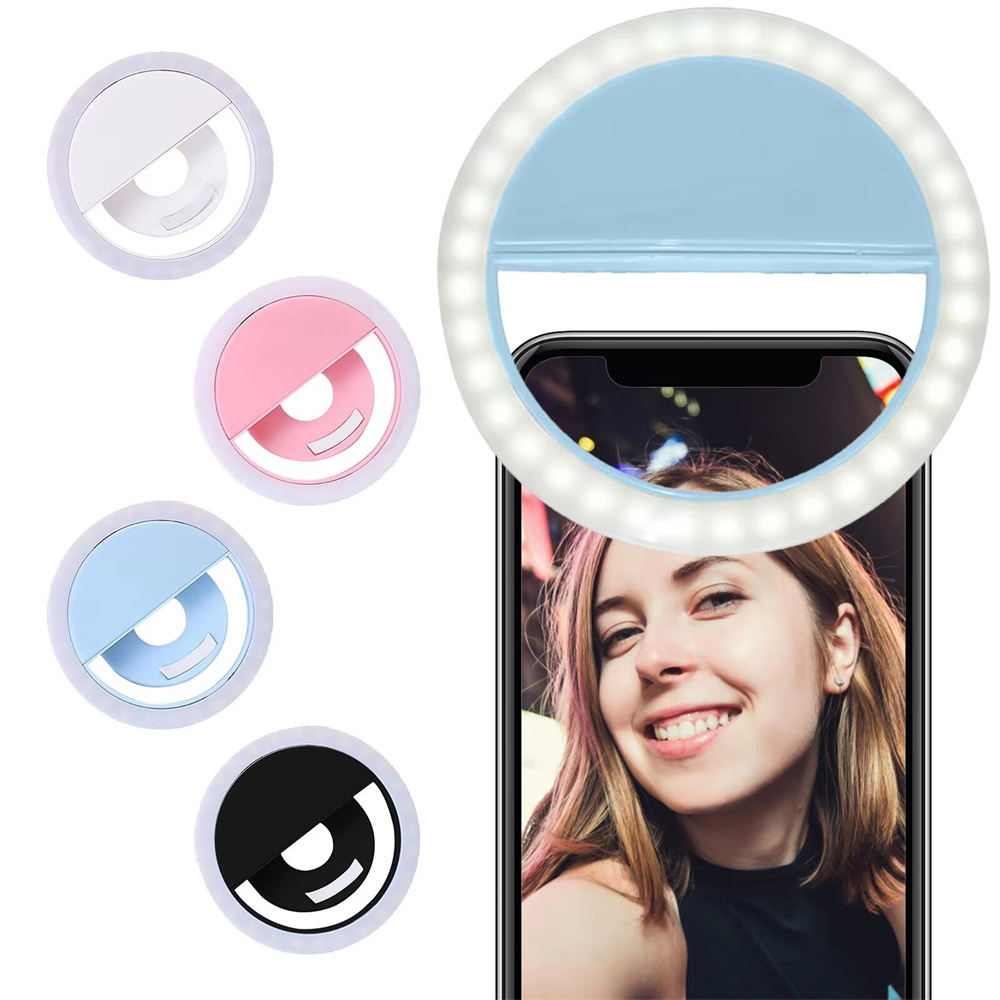 LED Selfie Fill Light USB Char - đánh giá và giá Led Ring Light