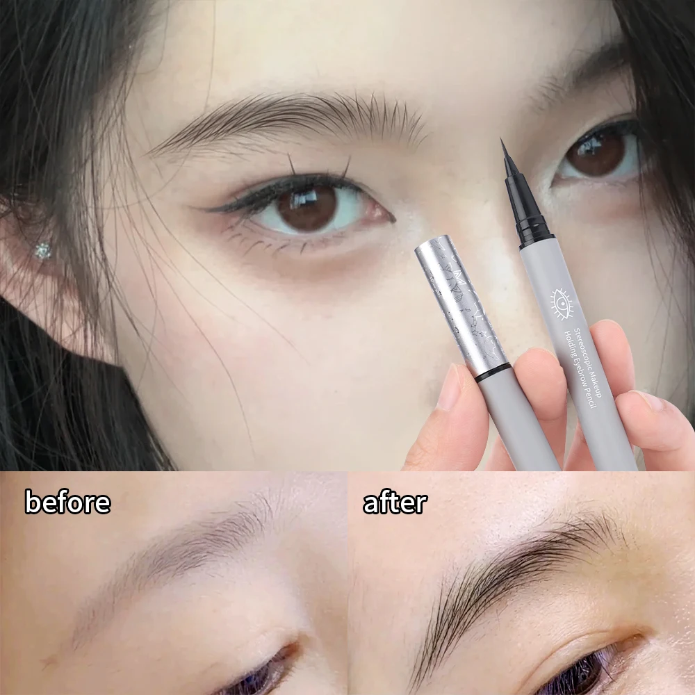 Waterproof Liquid Eyebrow Penc - đánh giá và giá Eyebrow Pomade Pencil