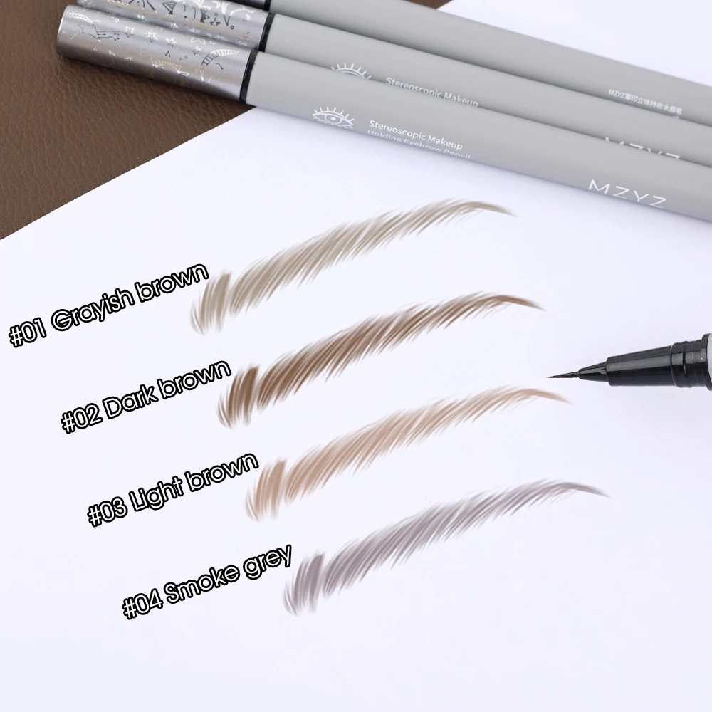 Waterproof Liquid Eyebrow Penc - đánh giá và giá Eyebrow Pomade Pencil