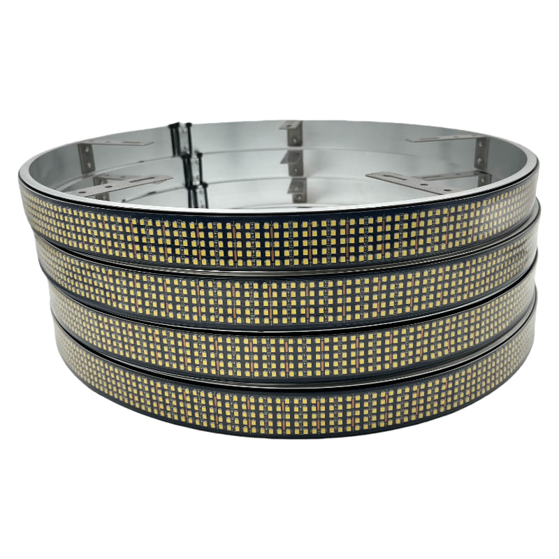 5-Row High Density LED Wheel R - đánh giá và giá Led Ring Light