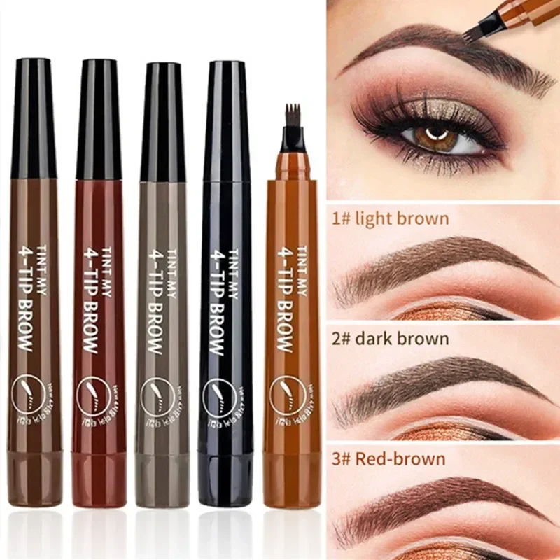 5 Colors Eyebrow Pencil Waterp - đánh giá và giá Eyebrow Pomade Pencil