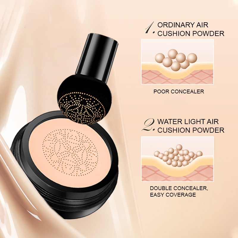 Ocheal BB CC Cream Đệm Nhỏ Gọn - đánh giá và giá Beauty Makeup Blender