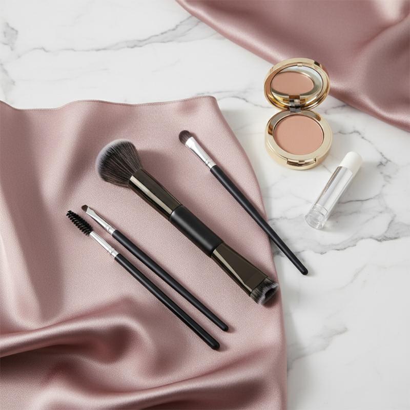 U-Shaped Dual Head Makeup Brus - đánh giá và giá Beauty Queen Makeup