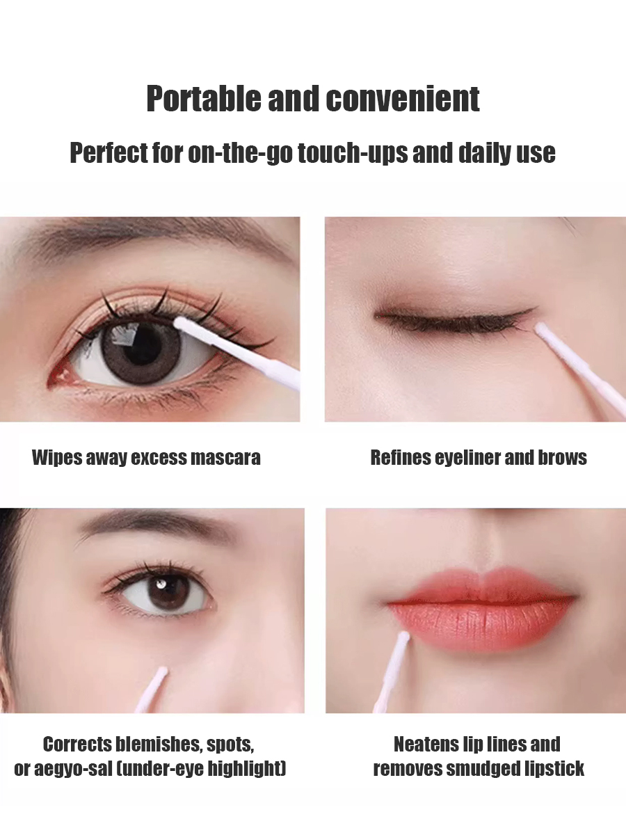 Disposable Long Cotton Swabs E - đánh giá và giá Beauty Makeup Vanity