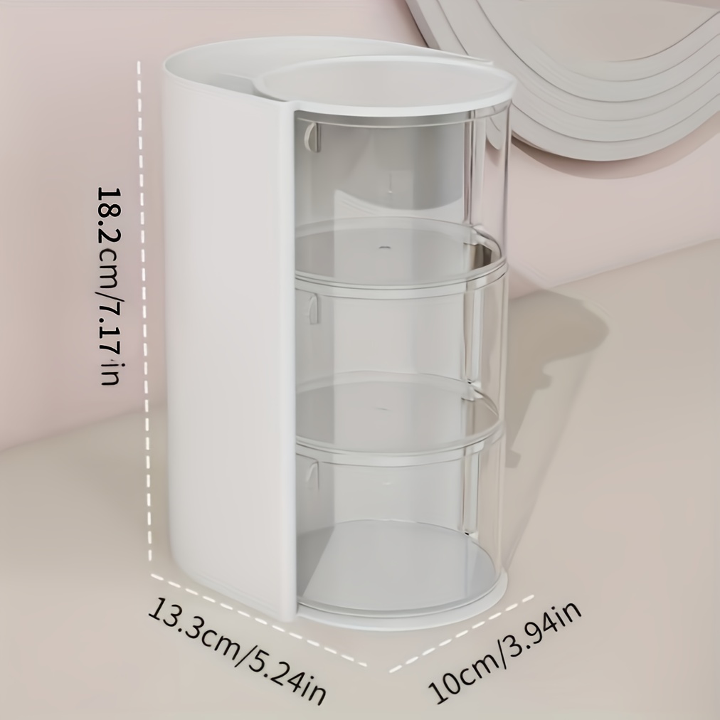 Rotating Cosmetic Storage Box, - đánh giá và giá Beauty Makeup Blender