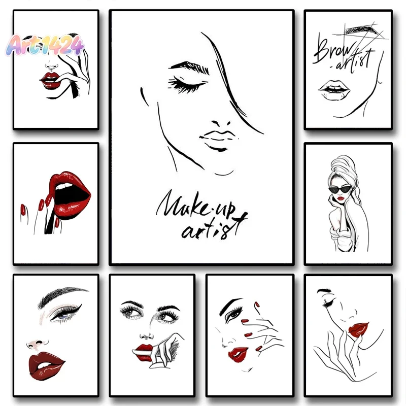 Fashion Makeup Poster Sexy Bea - đánh giá và giá Beauty Of Makeup Quotes