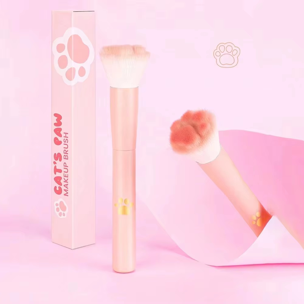 1Pc Cat Paw Blush Brush with S - đánh giá và giá Beauty Queen Makeup