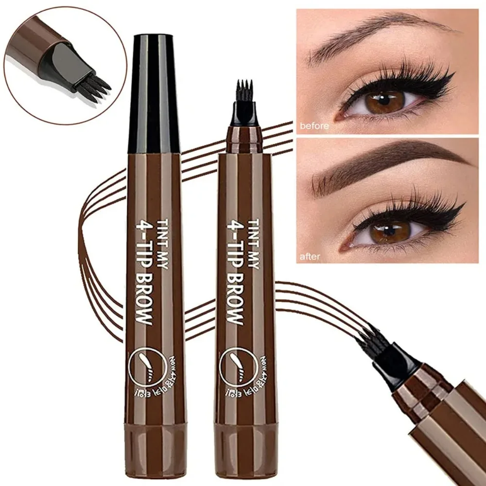 1Pcs Eyebrow Pen Waterproof Fo - đánh giá và giá Eyebrow Pomade Pencil