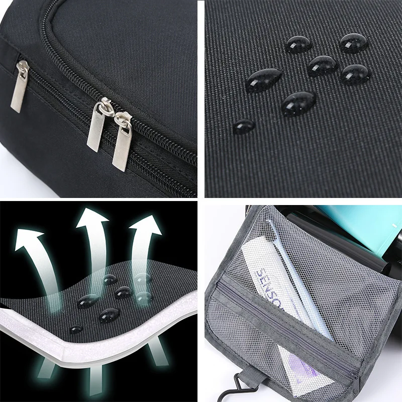 Travel Mens Toiletry Bag Women - đánh giá và giá Makeup Beauty Necessaire