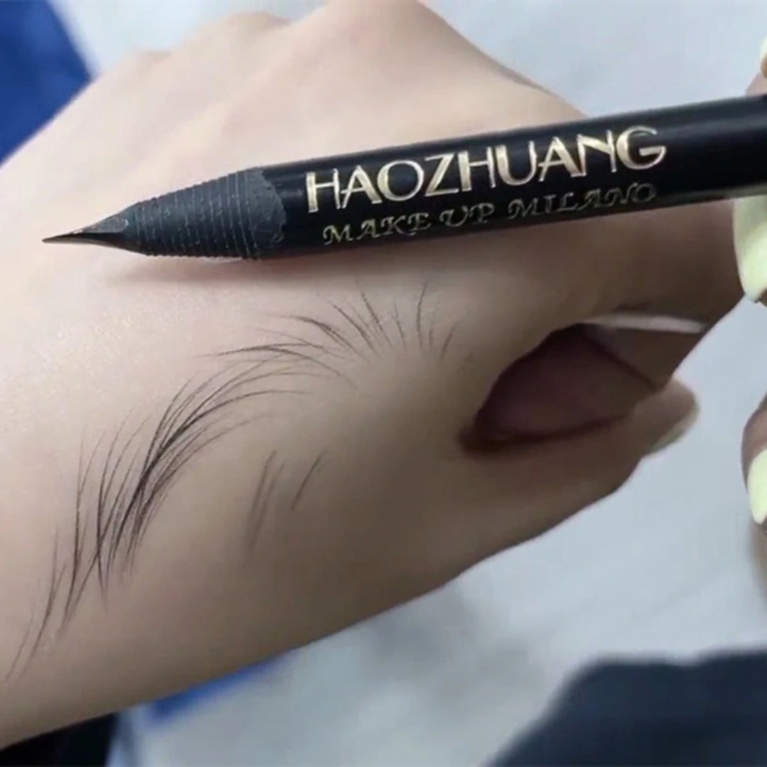 HAOZHUANG Pull Eyebrow Pencil  - đánh giá và giá Eyebrow Pomade Pencil