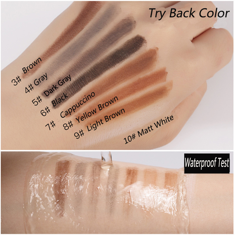 HAOZHUANG Pull Eyebrow Pencil  - đánh giá và giá Eyebrow Pomade Pencil