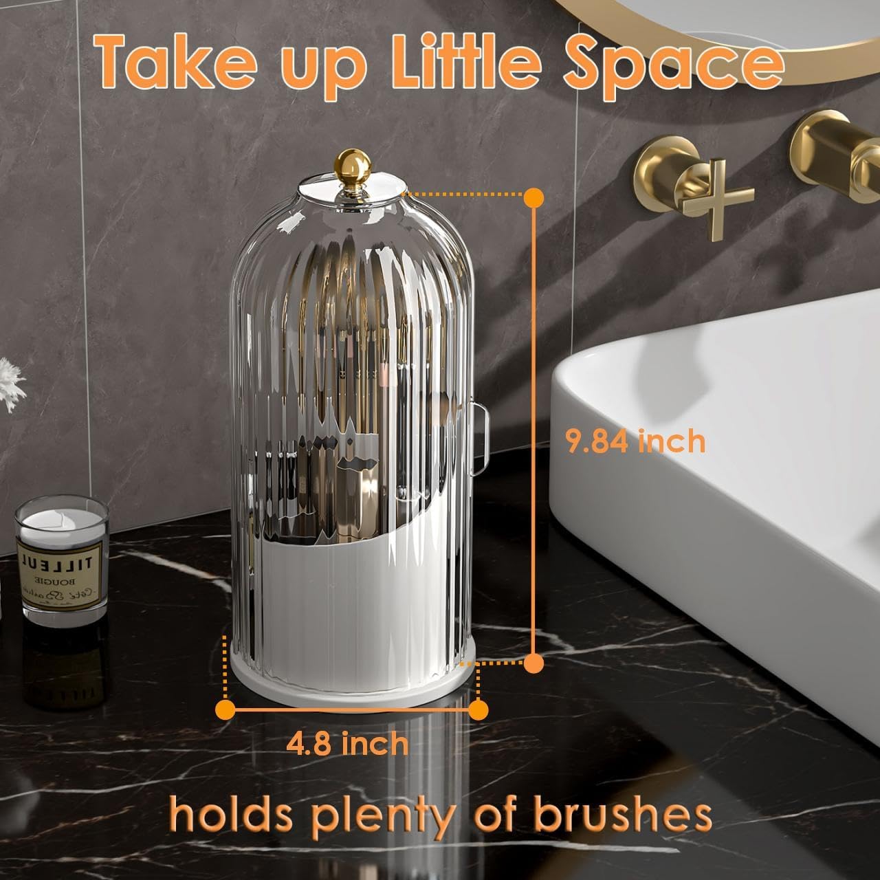 360-Degree Rotating Makeup Bru - đánh giá và giá Beauty Makeup Supply