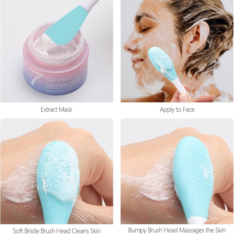 Professional Silicone Mask Bru - đánh giá và giá Beauty Makeup Women