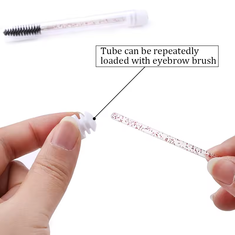 Eyelash Brush Tube With Eyebro - đánh giá và giá Beauty Makeup Supply