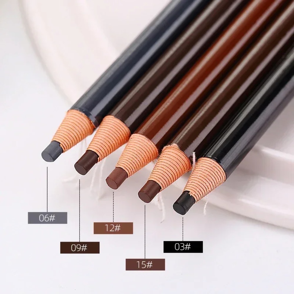 5pcs Eyebrow Pencil Permanent  - đánh giá và giá Eyebrow Pomade Pencil