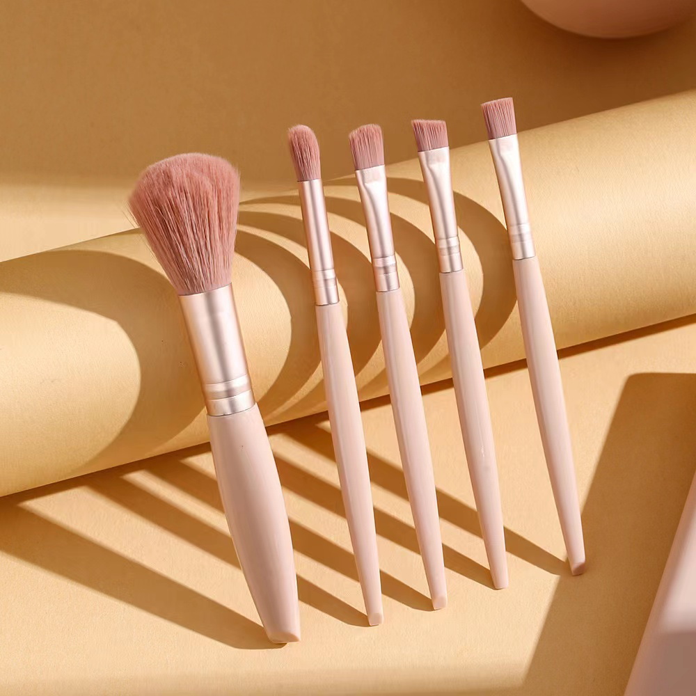 5pcs Cosmetic Brush Kit With M - đánh giá và giá Beauty And Makeup Quotes