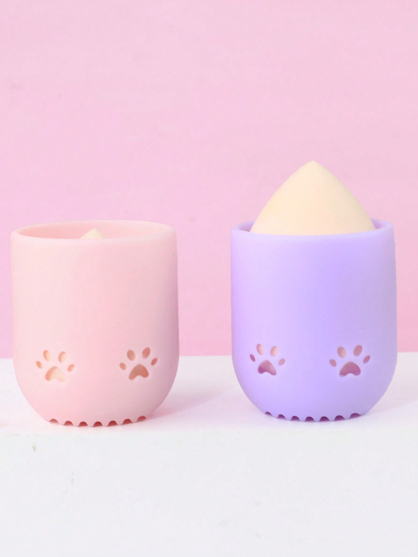 Cute Cat‑Shaped Silicone Makeu - đánh giá và giá Beauty Makeup Blender