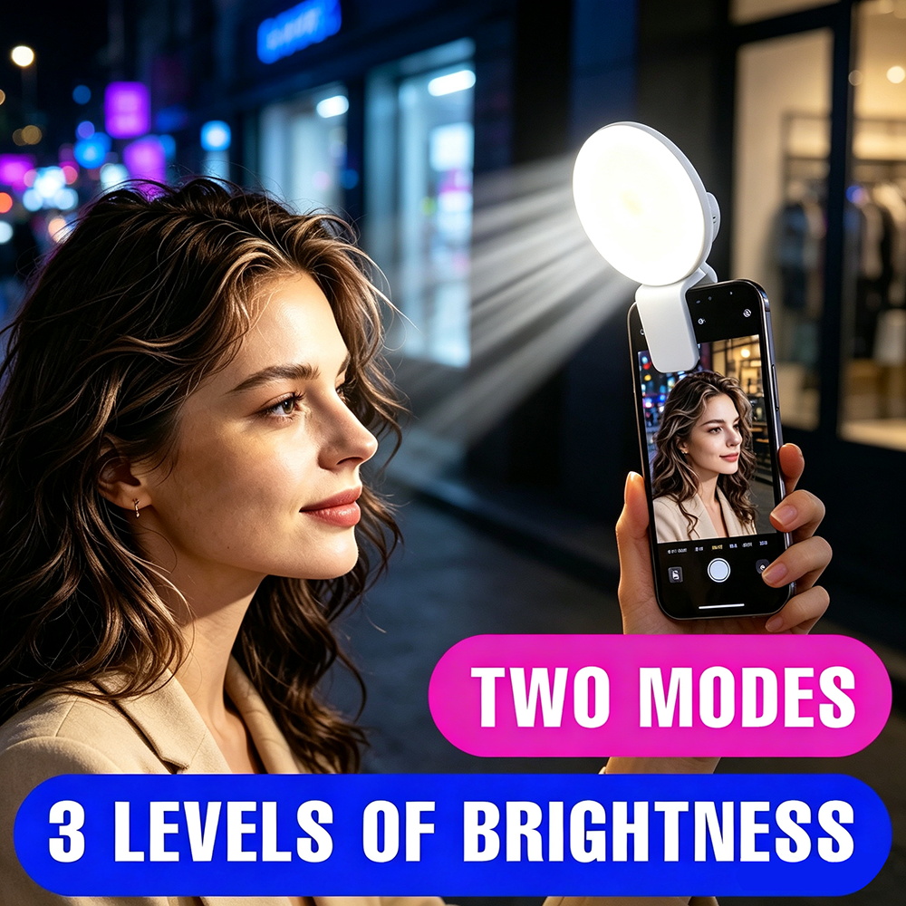 Portable Clip On Selfie Fill L - đánh giá và giá Beauty No Makeup