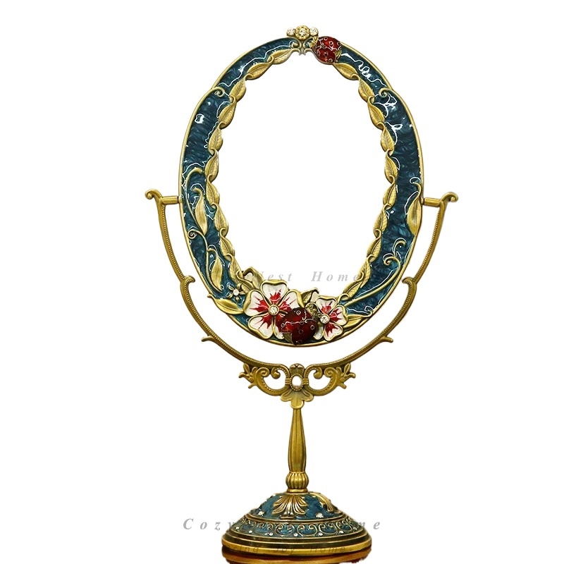 Metal mirror desktop large mak - đánh giá và giá Beauty Makeup Definition