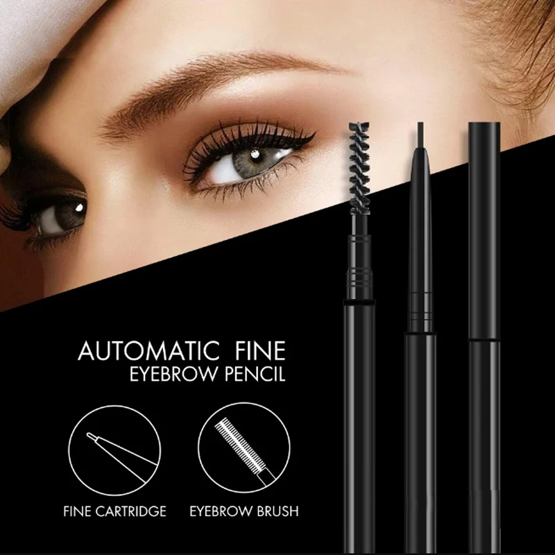 Dual Ended Automatic Eye Brow  - đánh giá và giá Eyebrow Pomade Pencil