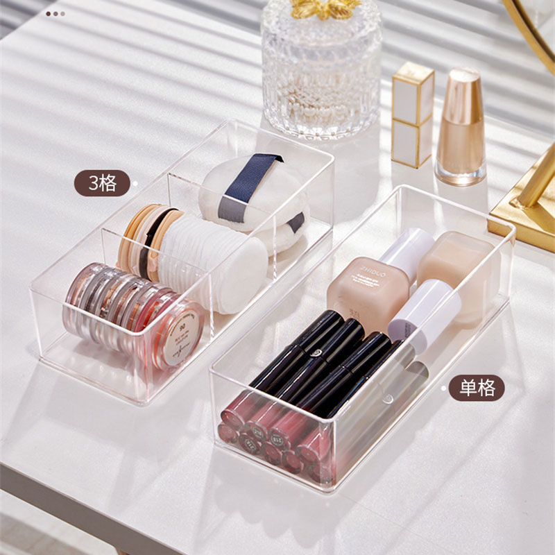 Acrylic Cosmetics Storage Box  - đánh giá và giá Beauty Makeup Blender