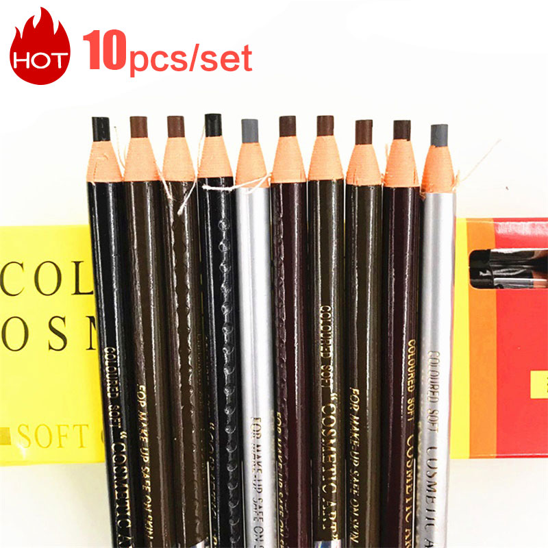 10 Cái/bộ Có Bút Chì Kẻ Lông M - đánh giá và giá Eyebrow Pomade Pencil