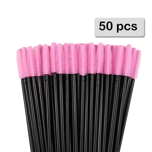 50pcs Silicone Mascara Wands A - đánh giá và giá Beauty Makeup Women