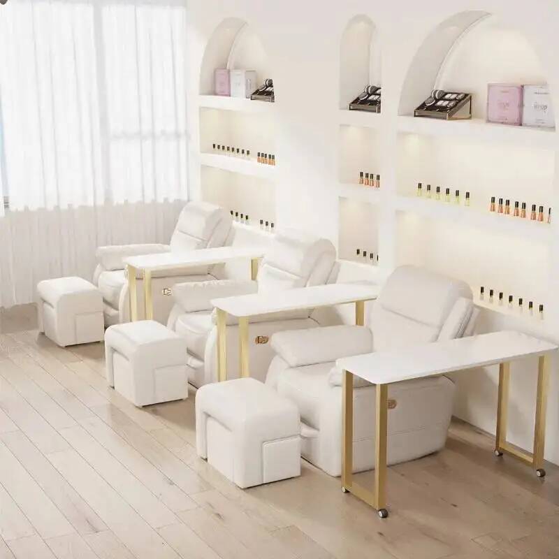 Trendy Designer Nail Tables Pe - đánh giá và giá Makeup Beauty Lounge