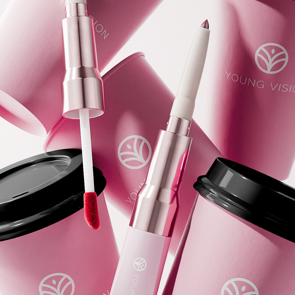 Double Head Lip Pencil With Mi - đánh giá và giá Beauty Makeup Definition